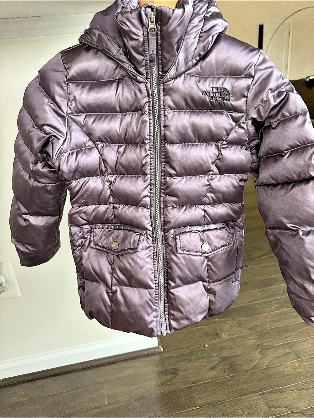 The North Face 550 Down Puffer Jacket Purple